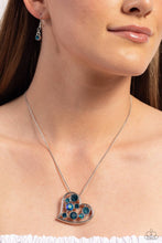 Load image into Gallery viewer, Romantic Recognition Blue Necklace