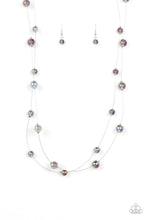 Load image into Gallery viewer, Interstellar Illusions Silver Necklace Paparazzi