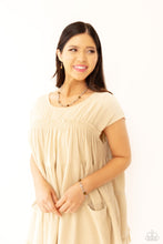 Load image into Gallery viewer, My HEARTBEAT Will Go On - Brown Necklace Paparazzi