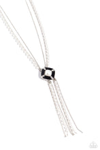 Load image into Gallery viewer, I Pinky SQUARE - Black Necklace Paparazzi