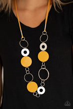 Load image into Gallery viewer, Sooner or LEATHER - Yellow