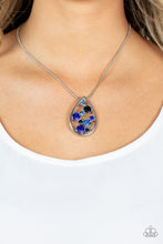 Load image into Gallery viewer, Seasonal Sophistication - Blue Necklace