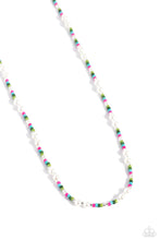 Load image into Gallery viewer, Colorblock Charm - Green Necklace Paparazzi