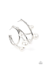 Load image into Gallery viewer, Metro Pier - White Earrings