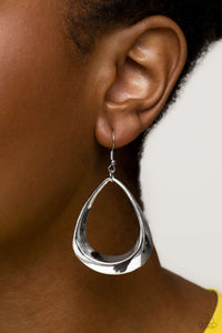 Subtle Solstice - Silver Earrings Paparazzi