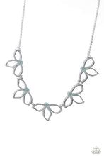 Load image into Gallery viewer, Petal Pageantry - Blue Necklace Paparazzi
