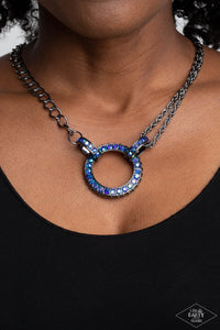 Razzle Dazzle - Blue Necklace Paparazzi