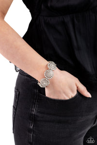 Executive Elegance - White Bracelet Paparazzi