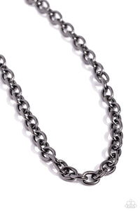 Things Have CHAIN-ged - Black Necklace Paparazzi