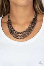 Load image into Gallery viewer, House of CHAIN - Black Necklace Paparazzi
