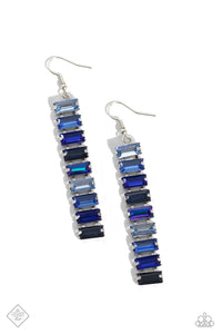 SUPERBLY STACKED BLUE EARRINGS Paparazzi