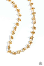 Load image into Gallery viewer, Knotted Kickoff - Gold Necklace
