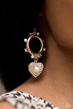 Load image into Gallery viewer, Romantic Relic - Gold Earrings Paparazzi
