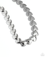 Load image into Gallery viewer, Heirloom Hearts - Silver Necklace Paparazzi
