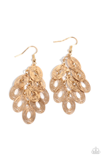 Load image into Gallery viewer, Thrift Shop Twinkle - Gold Earrings Paparazzi
