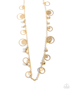 Selfie SHEEN - Gold Necklace Paparazzi