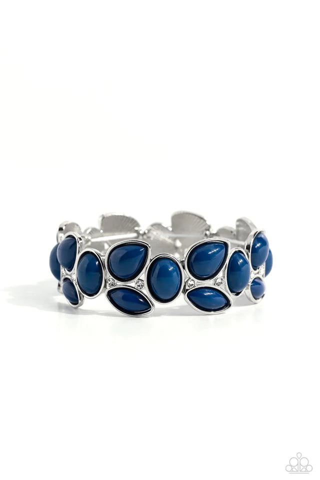 Paparazzi Bracelet ~ Gondola Groves - Blue