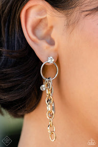 Two-Tone Trendsetter - Multi Earrings Paparazzi