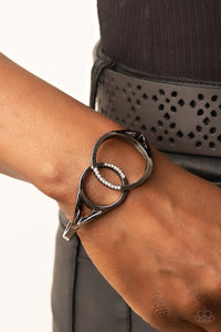 Scope Of Expertise Black Bracelet Paparazzi