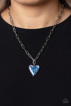 Load image into Gallery viewer, Kiss and SHELL - Blue Necklace Paparazzi
