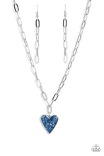 Load image into Gallery viewer, Kiss and SHELL - Blue Necklace Paparazzi
