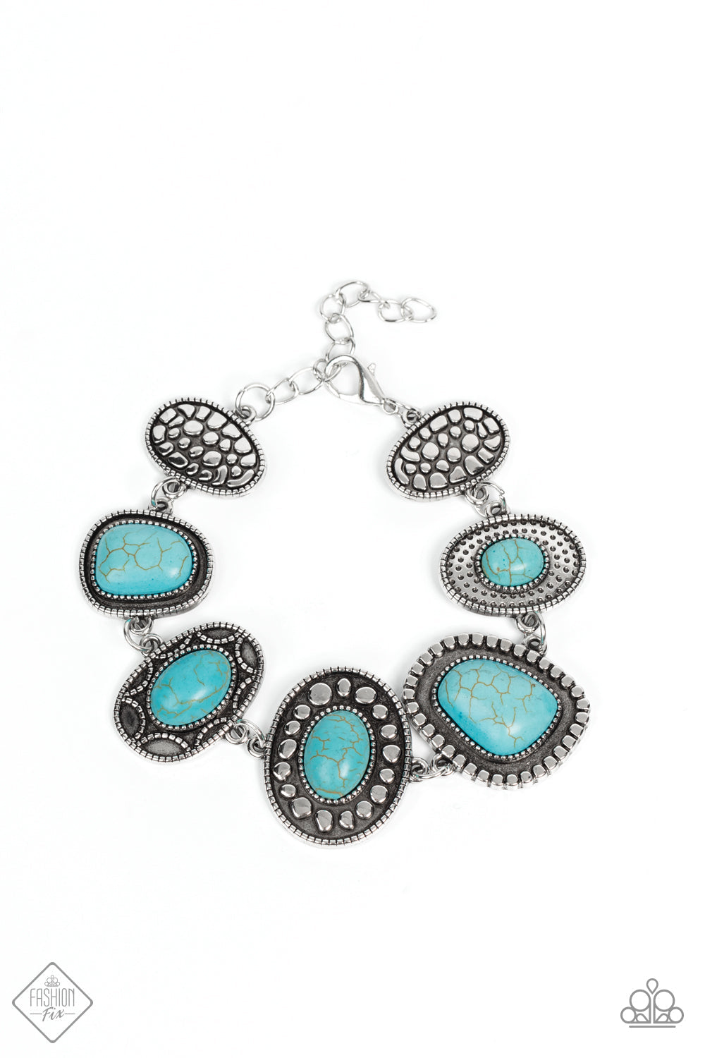 Taos Trendsetter - Blue Paparazzi Fashion Fix Bracelet