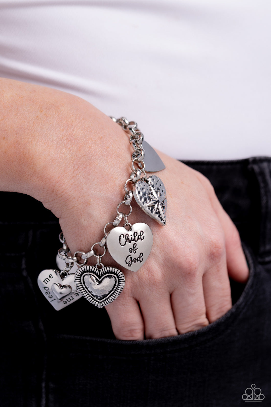 Child of God - Silver Bracelet Paparazzi