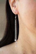 Load image into Gallery viewer, Divine Droplets - White Earrings Paparazzi
