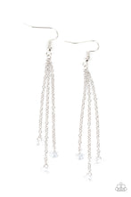 Load image into Gallery viewer, Divine Droplets - White Earrings Paparazzi
