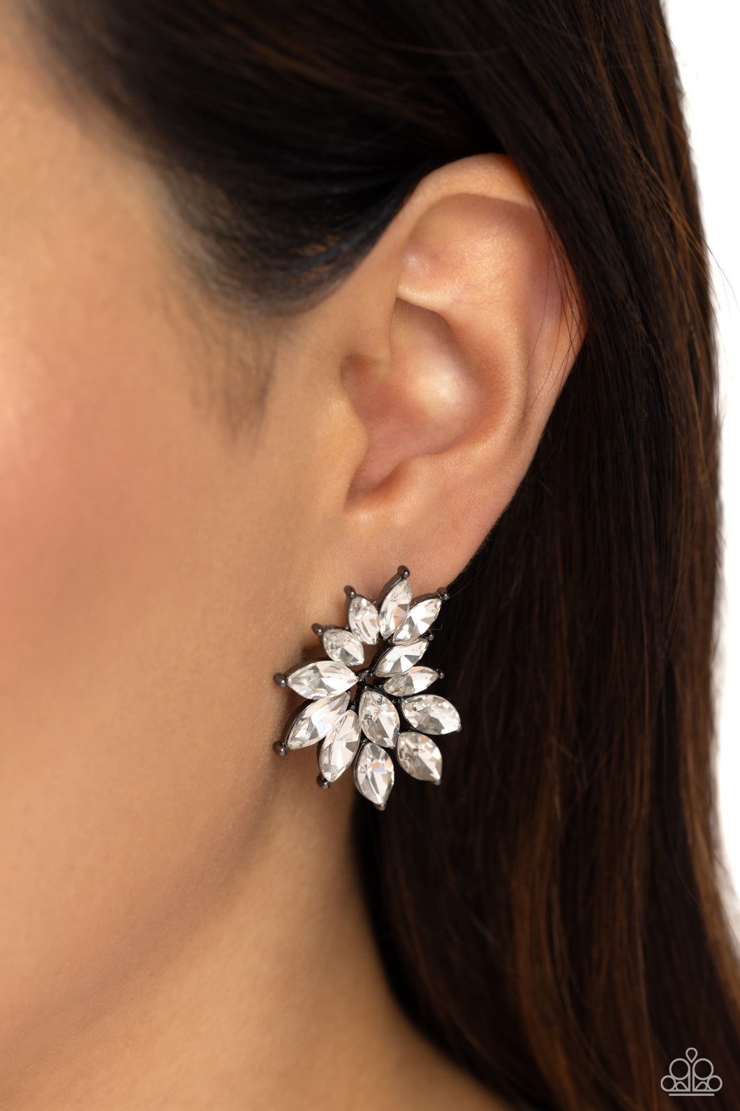 Fire Hazard - Black Earrings Paparazzi