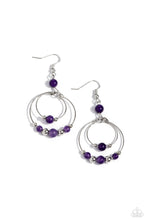 Load image into Gallery viewer, Eco Eden - Purple Earrings Paparazzi
