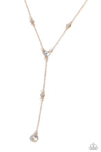 Load image into Gallery viewer, Lavish Lariat - Gold Necklace Paparazzi
