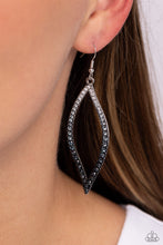 Load image into Gallery viewer, Admirable Asymmetry - Black Earrings Paparazzi
