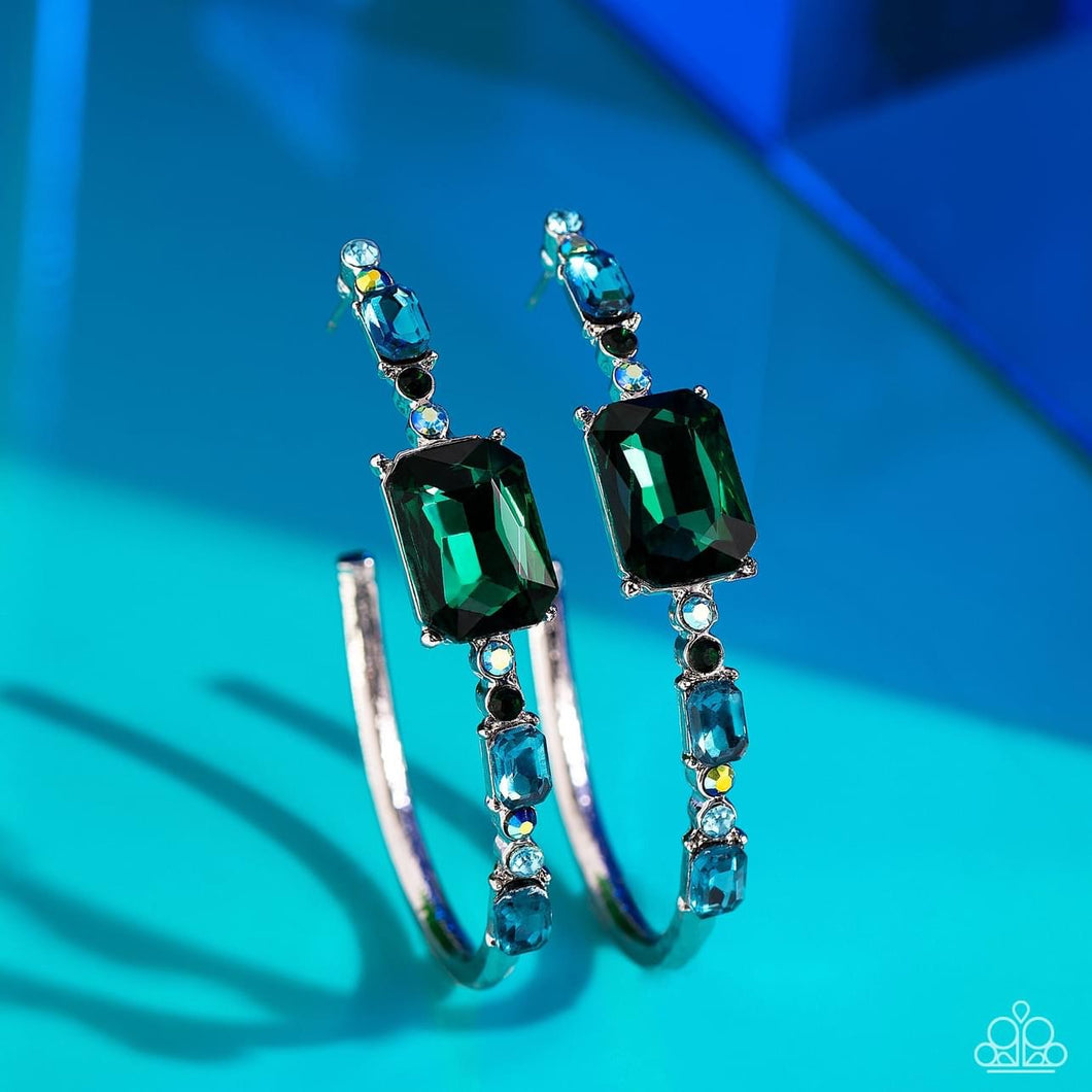 Elite Ensemble - Green  Earrings