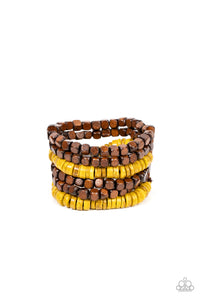 Fiji Fiesta - Yellow Bracelet