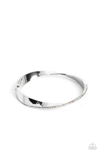 Artistically Adorned Silver Bracelet