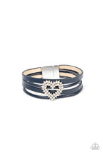 Load image into Gallery viewer, Wildly in Love - Blue Bracelet
