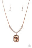 Fit For A DRAMA QUEEN Copper Necklace