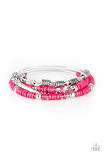 Load image into Gallery viewer, Paparazzi Accessories Tribal Spunk - Pink
