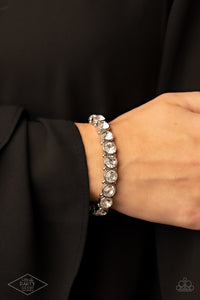 Sugar-Coated Sparkle - White Bracelet