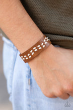 Load image into Gallery viewer, Paparazzi Accessories Leather Is My Favorite Color - Brown
