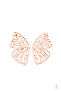 Paparazzi Accessories Butterfly Frills - Copper