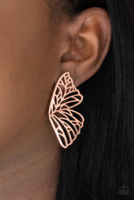 Load image into Gallery viewer, Paparazzi Accessories Butterfly Frills - Copper
