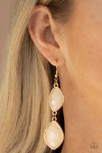 Load image into Gallery viewer, The Oracle Has Spoken - Gold Earring
