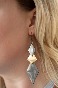 Danger Ahead - Multi Earrings