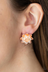 Paparazzi Accessories Water Lily Love - Rose Gold