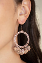 Load image into Gallery viewer, Trinket Tease - Copper Earring
