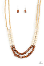 Load image into Gallery viewer, Bermuda Bellhop - Brown Necklace
