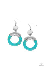 Load image into Gallery viewer, ENTRADA at Your Own Risk - Blue Earring
