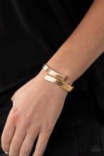 Load image into Gallery viewer, Dare to Flare - Gold  Bracelet
